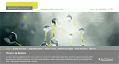 Desktop Screenshot of pharma-services.ch